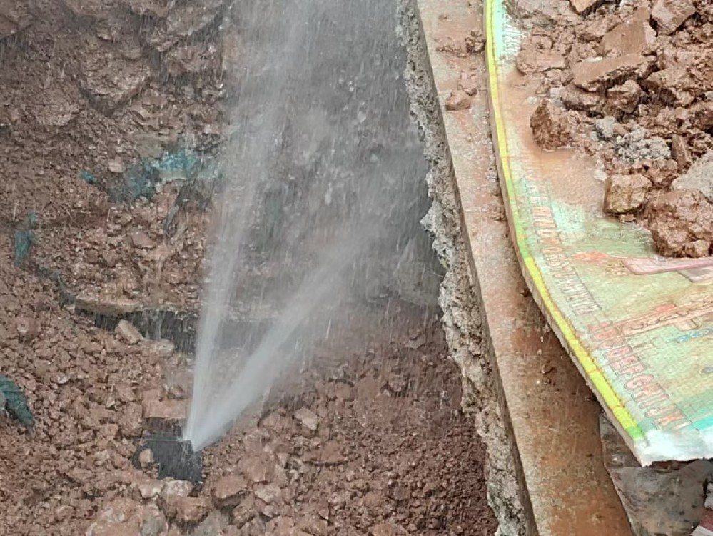 泸水消防水管漏水检测定点开挖